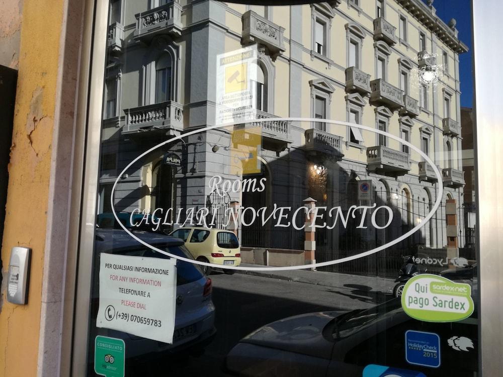 Cagliari Novecento Hotell Eksteriør bilde